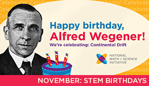 A Month of STEM Birthdays: Alfred Wegener image